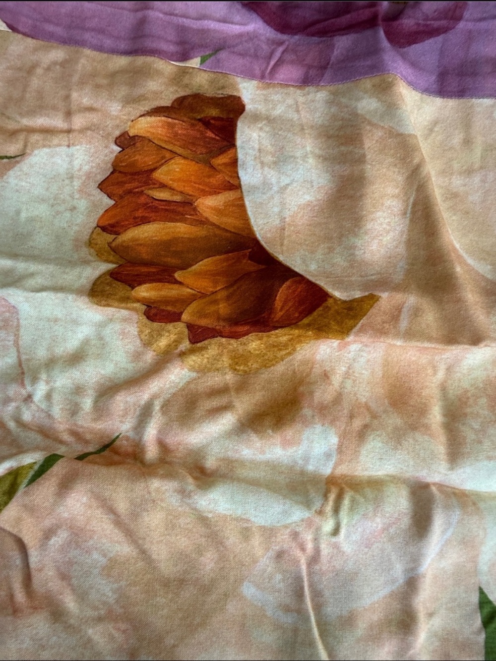 New Farm Rio x Anthropologie Placed Floral Pull-On Pants Size XL - Picture 8 of 9